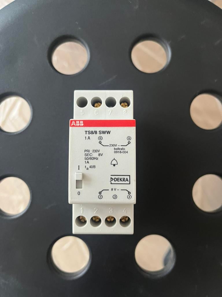 ABB beltrafo 8V NIEUW, Ophalen, Nieuw, Overige typen