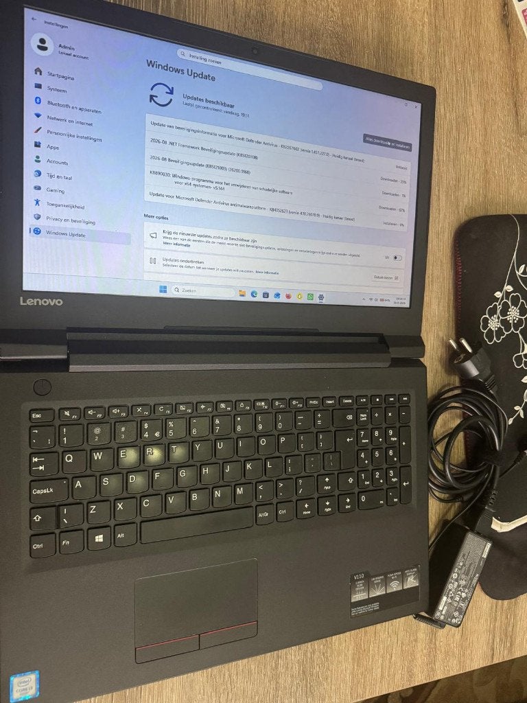 Goed werkende Lenovo 15"-8 GB RAM-I3-6006 Windows11-ZGAN, 256 GB, 2 tot 3 Ghz, 15 inch, 8 GB