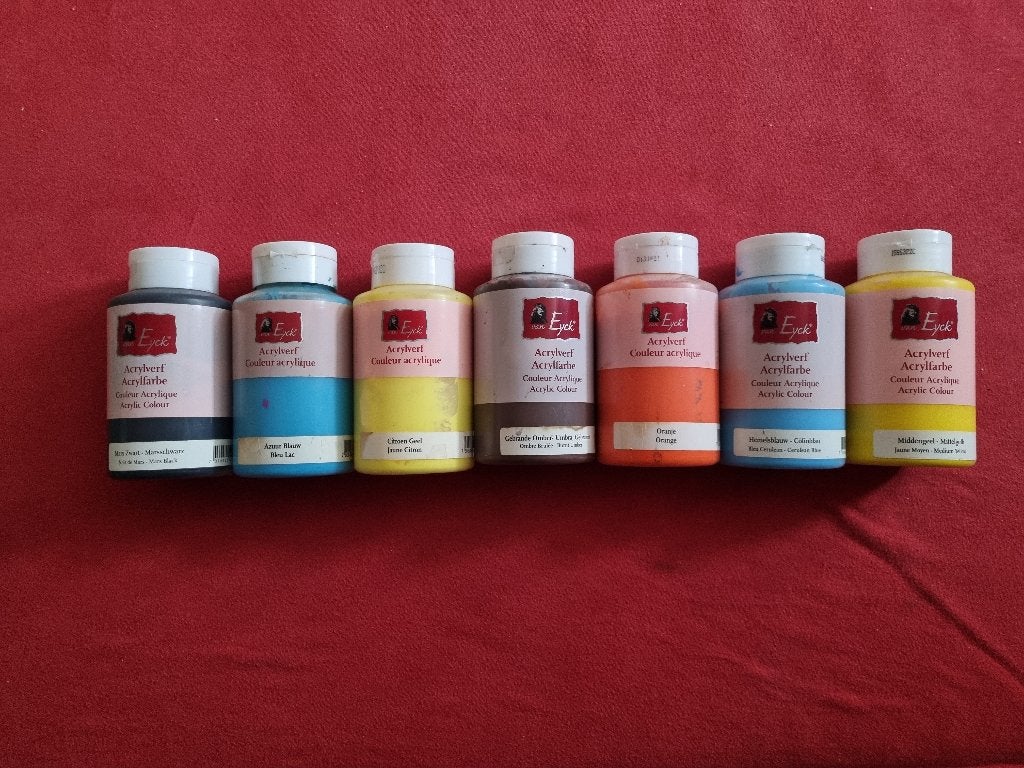 partij Van Eyck Acrylverf -, Ophalen of Verzenden, Nieuw