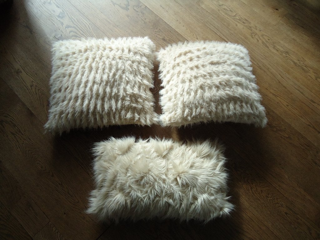 3 nieuwe beige Dutch Decor kussens, Beige, Vierkant, Nieuw, Ophalen of Verzenden