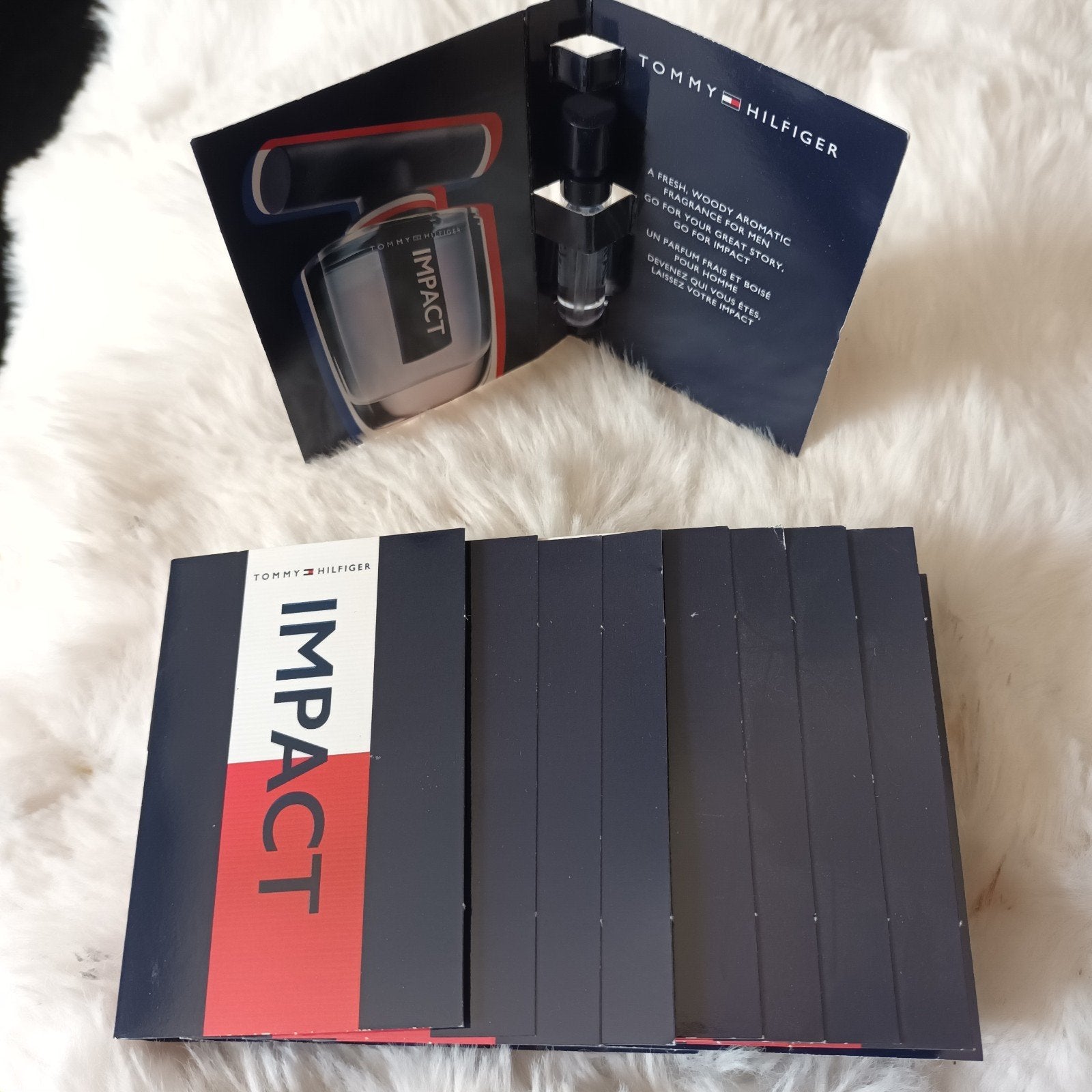 TOMMY HILFIGER impact heren proefjes..9 x Nieuw, Sieraden, Tassen en Uiterlijk, Ophalen of Verzenden, Nieuw