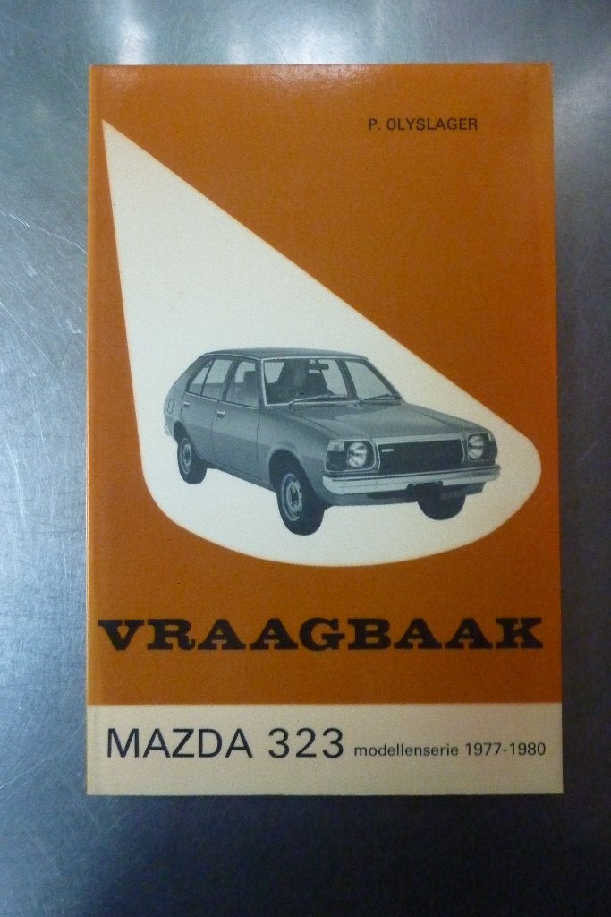 vraagbaak Mazda 323 modellenserie 1977-1980 - P. Olyslager, Auto diversen, Ophalen of Verzenden