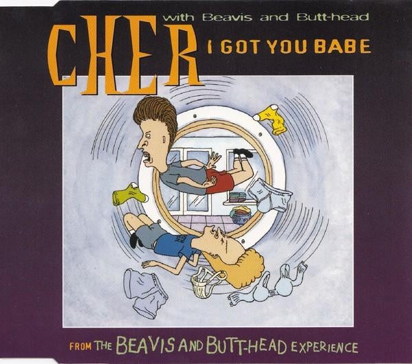 CHER + BEAVIS & BUTTHEAD CD SINGLE I GOT YOU BABE, Ophalen of Verzenden, Zo goed als nieuw, Pop
