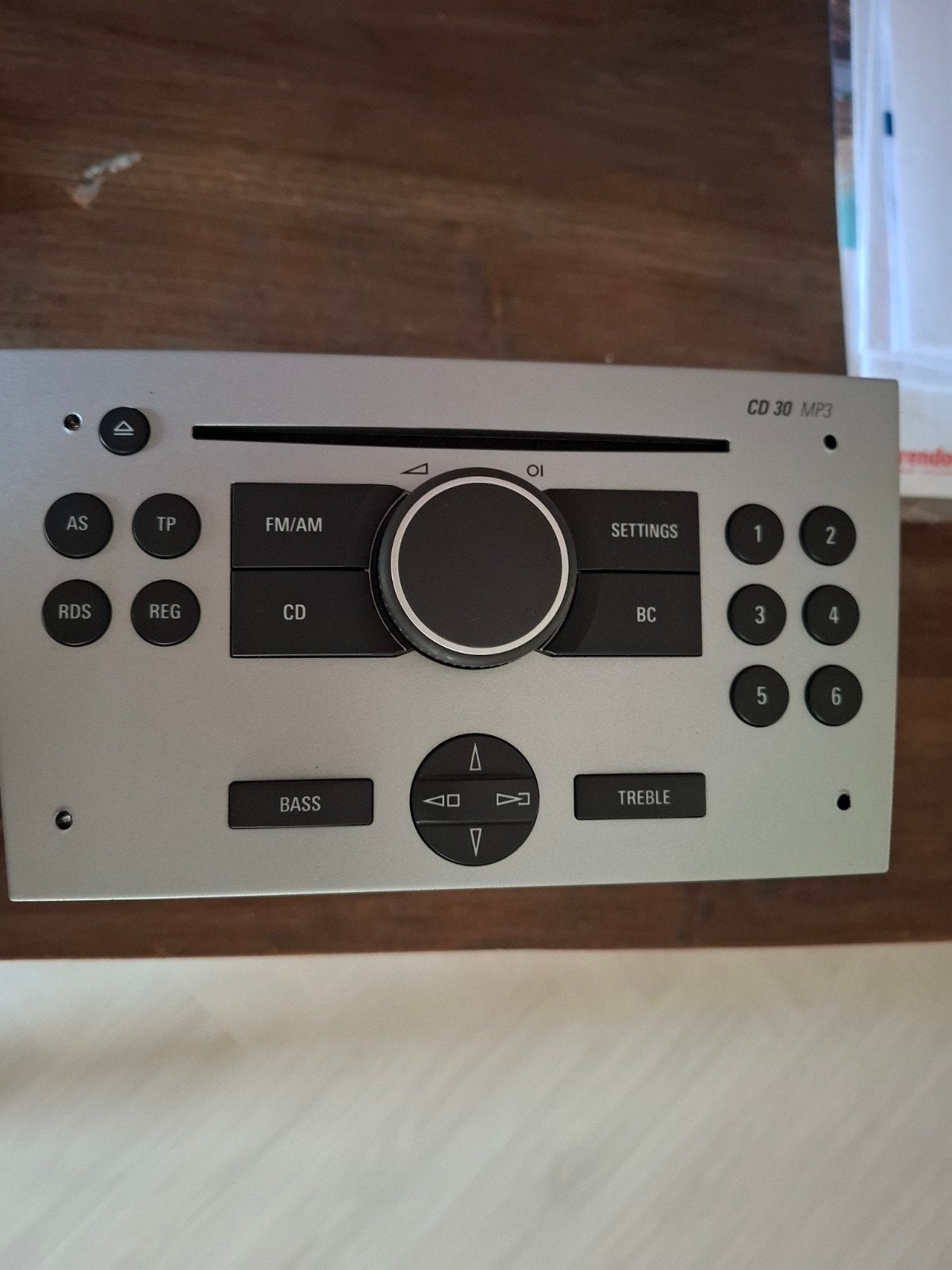 Opel CD 30 MP3 autoradio, Ophalen, Gebruikt