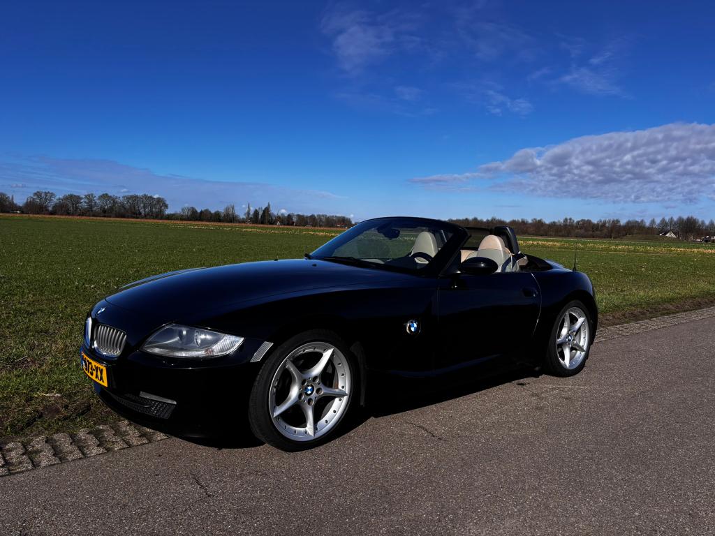BMW Z4 2.5i 6-cilinder Hand | APK+grote beurt | M-interieur|, Auto's, BMW, Achterwielaandrijving, Beige, 2497 cc, Cabriolet