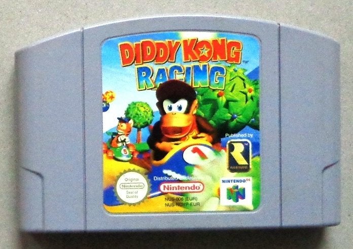 Diddy Kong Racing voor de Nintendo 64, Spelcomputers en Games, Gebruikt, 1 speler, Racen en Vliegen, Ophalen of Verzenden