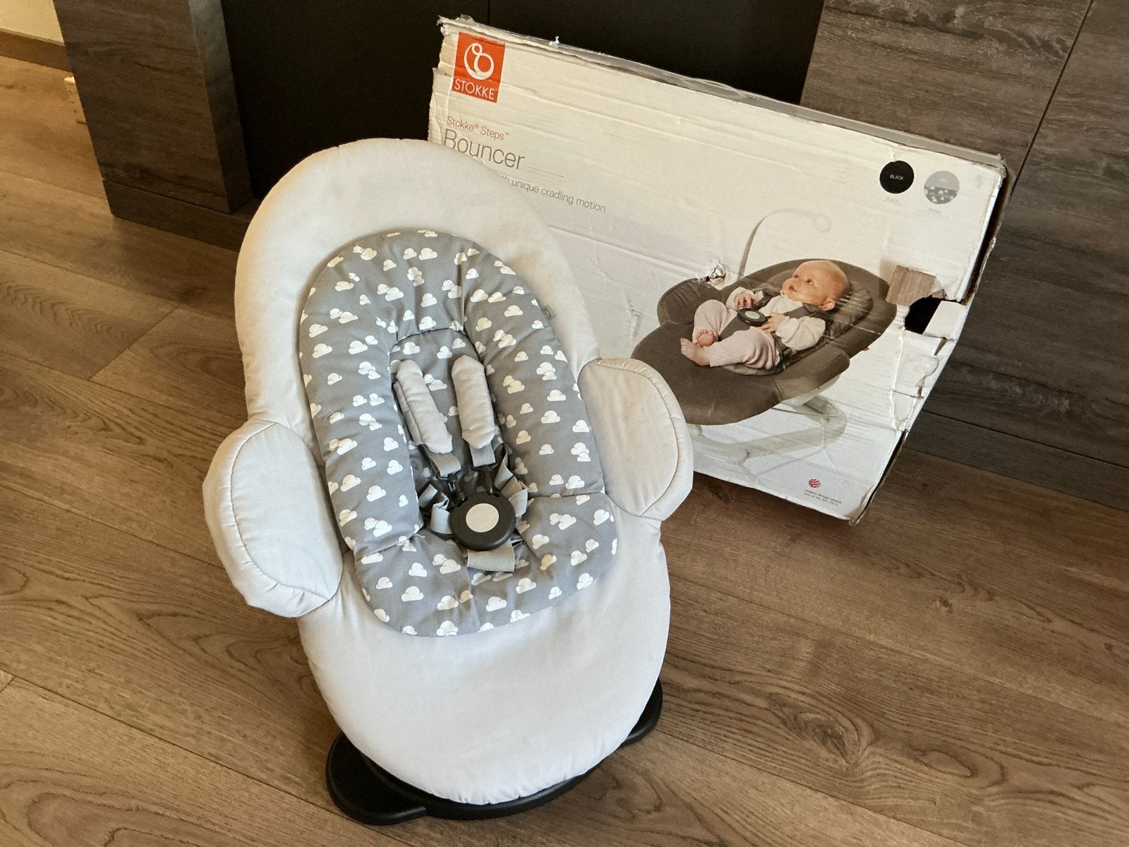 Stokke Steps Bouncer - Zo goed als nieuw, Ophalen of Verzenden, Zo goed als nieuw