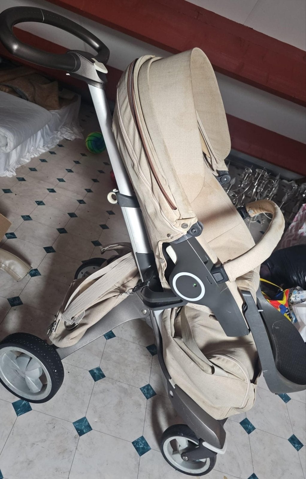 Stokke Kinderwagen met Reiswieg en Autostoeltje, Kinderen en Baby's, Gebruikt, Combiwagen, Met autostoeltje, Ophalen