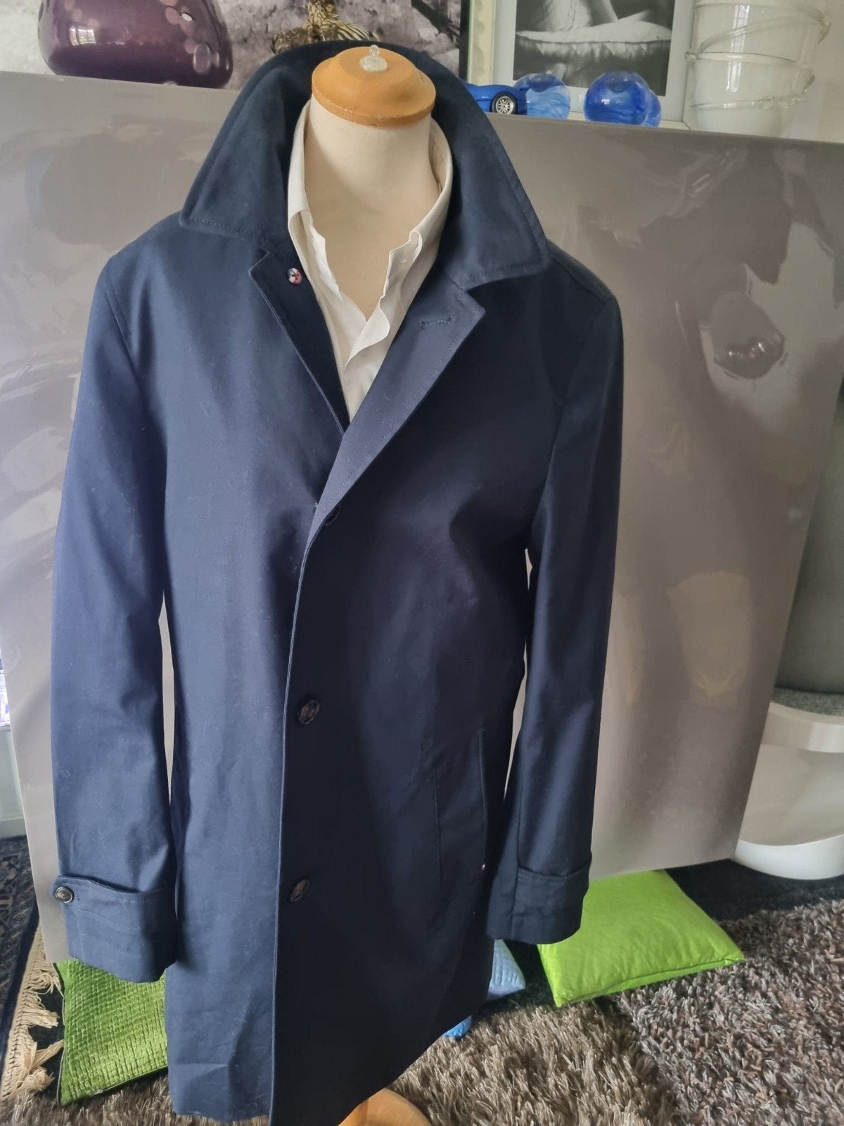 Tommy Hilfiger jas, maat 48, blauw, nieuw en ongedragen., Tommy Hilfiger, Nieuw, Ophalen of Verzenden, Maat 48/50 (M)