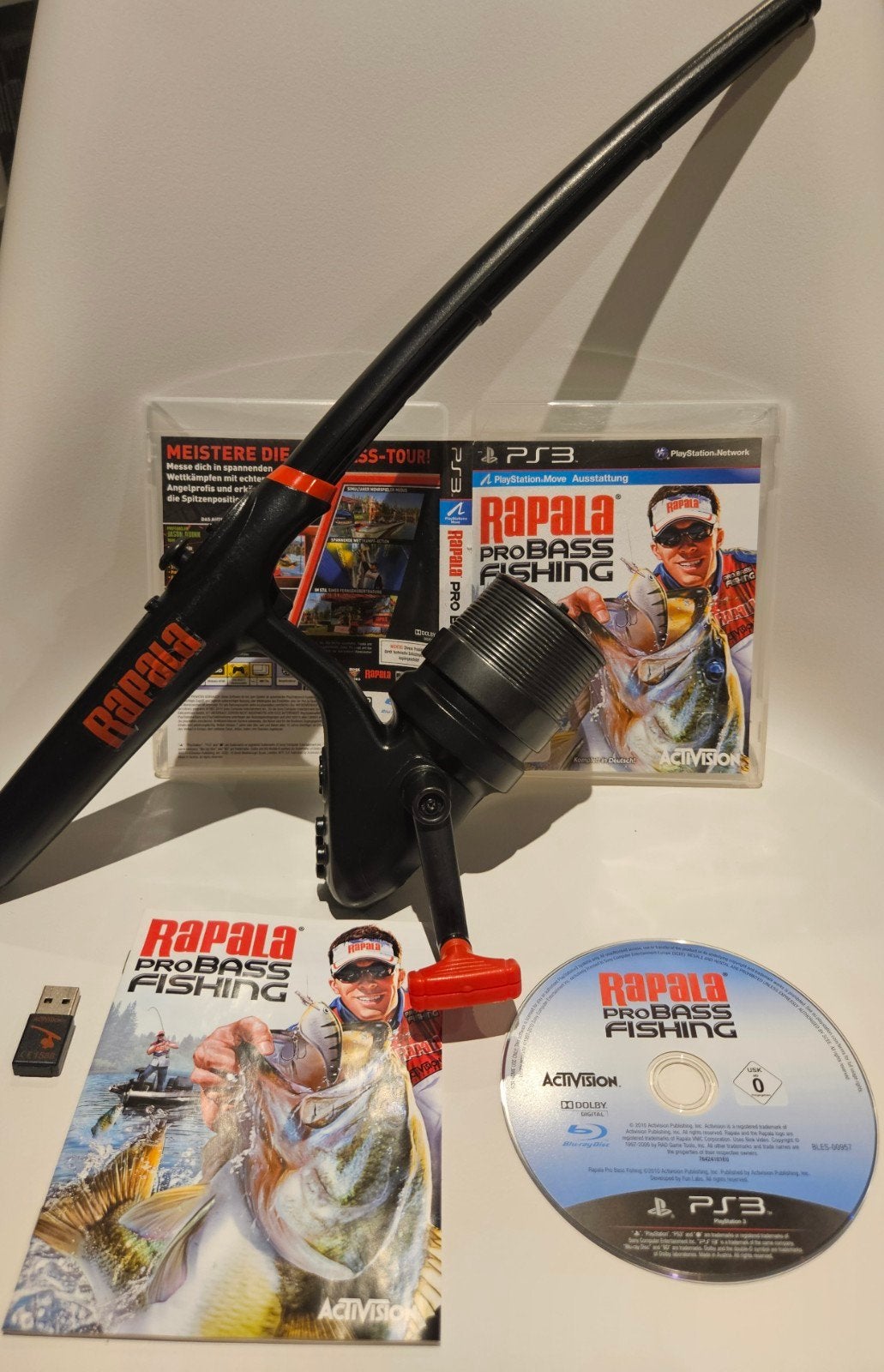 Rapala Pro Bass Fishing PS3, 1 speler, Ophalen of Verzenden, Zo goed als nieuw, Vanaf 3 jaar