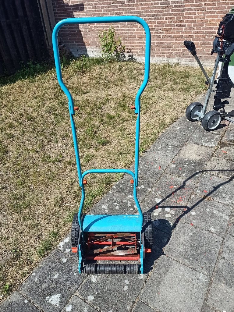Grasmaaier, Tuin en Terras, Grasmaaiers, Ophalen, Gebruikt, Handgrasmaaier, 30 t/m 39 cm