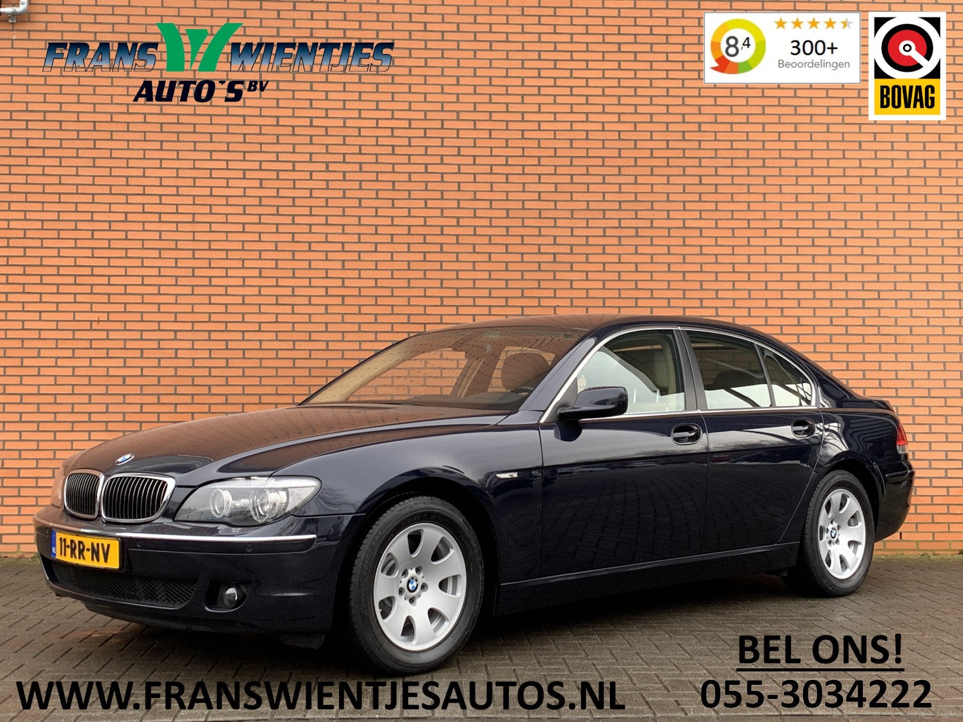 BMW 7 Serie 740i | Uniek! | Cruise control | 2e eigenaar | 8, Automaat, Achterwielaandrijving, Gebruikt, 8 cilinders