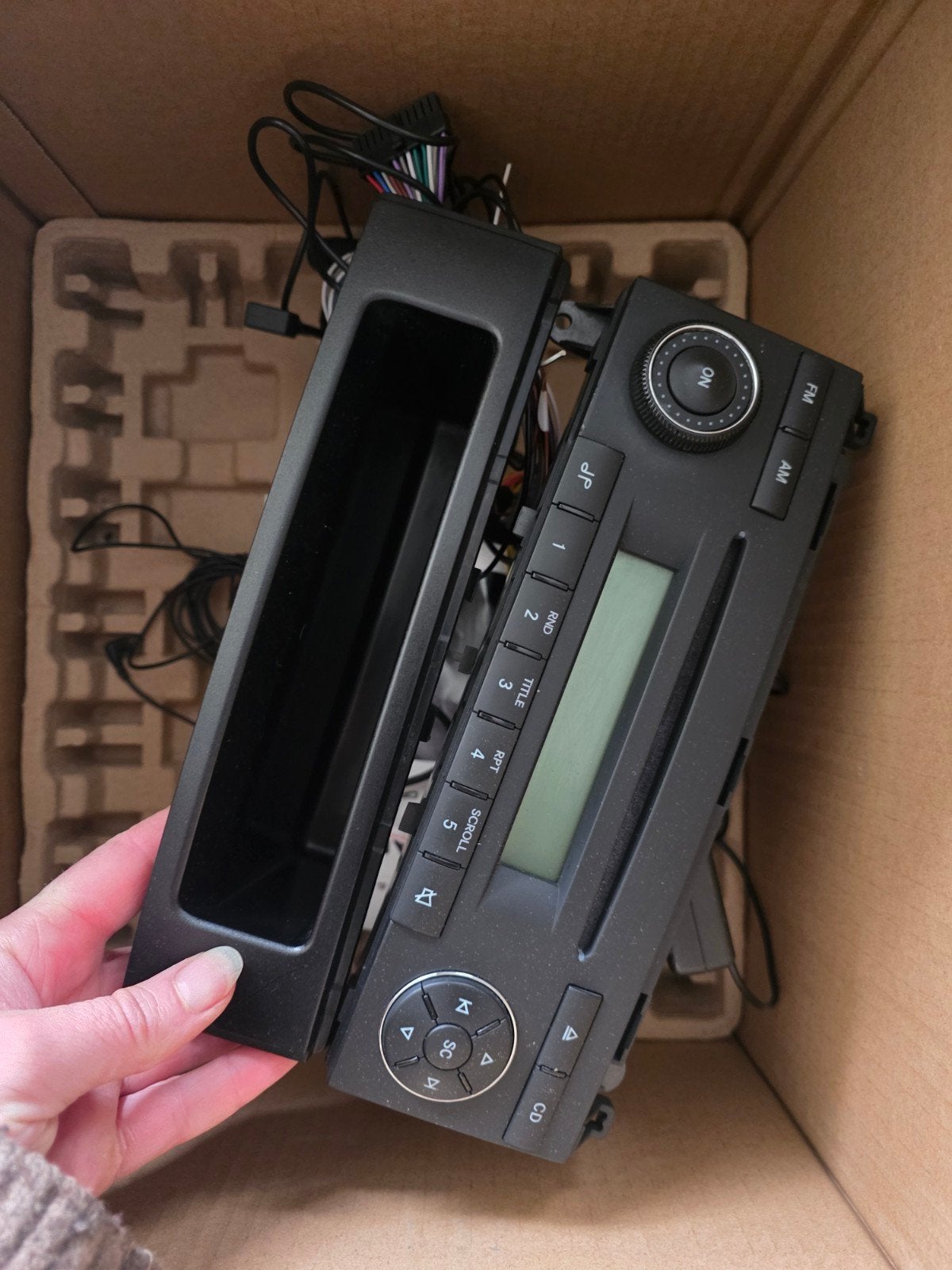 Autoradio Mercedes sprinter, Auto diversen, Ophalen of Verzenden, Gebruikt