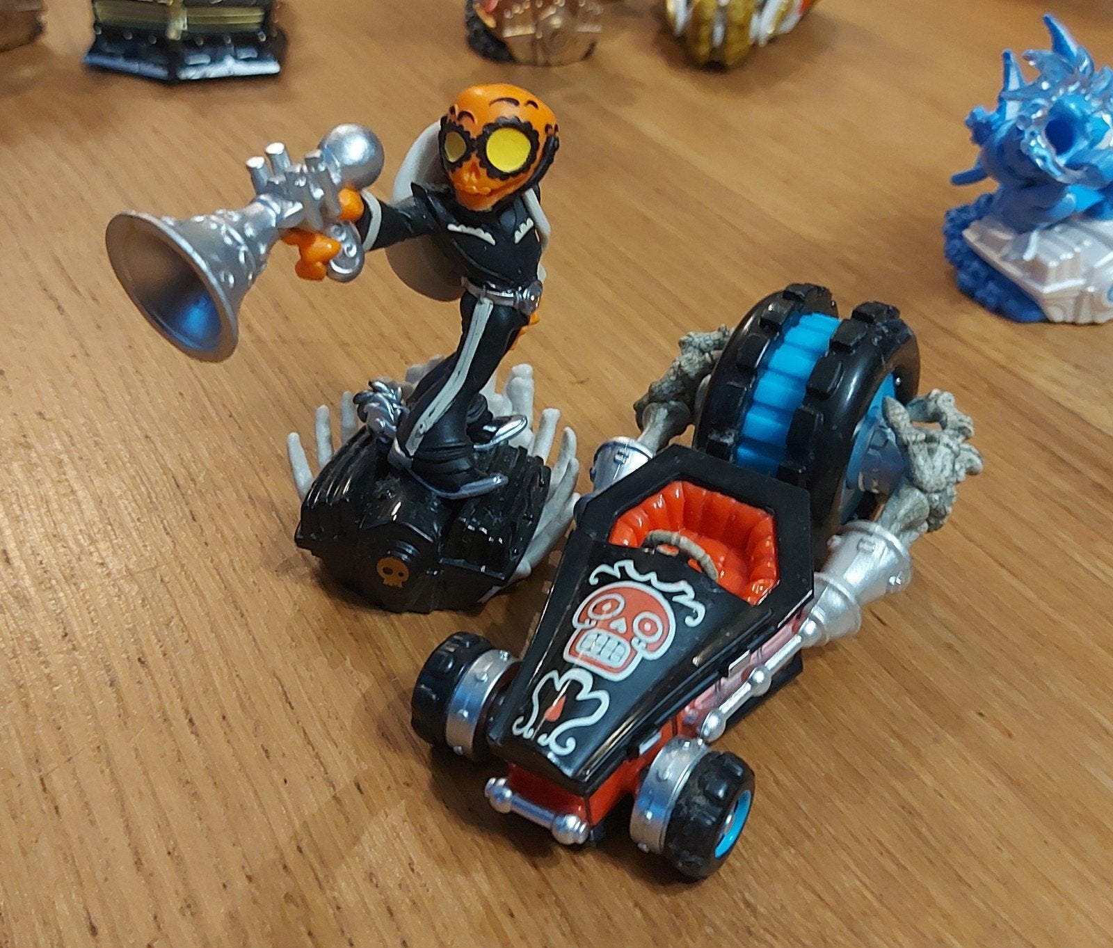SKYLANDERS SuperChargers HELLOWEEN FRIGHTFULL FIESTA Undead, Avontuur en Actie, 2 spelers, Ophalen of Verzenden, Zo goed als nieuw