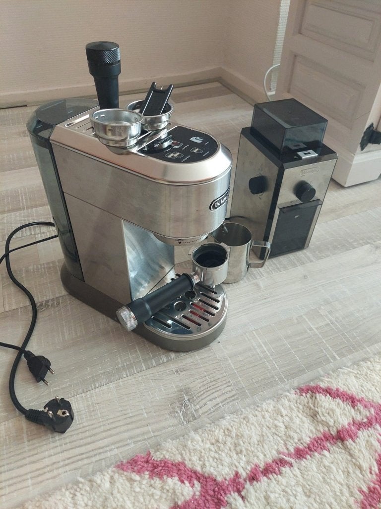DeLonghi koffiebonen grinder, Witgoed en Apparatuur, Gebruikt, De'Longhi, De'Longhi, Ophalen of Verzenden