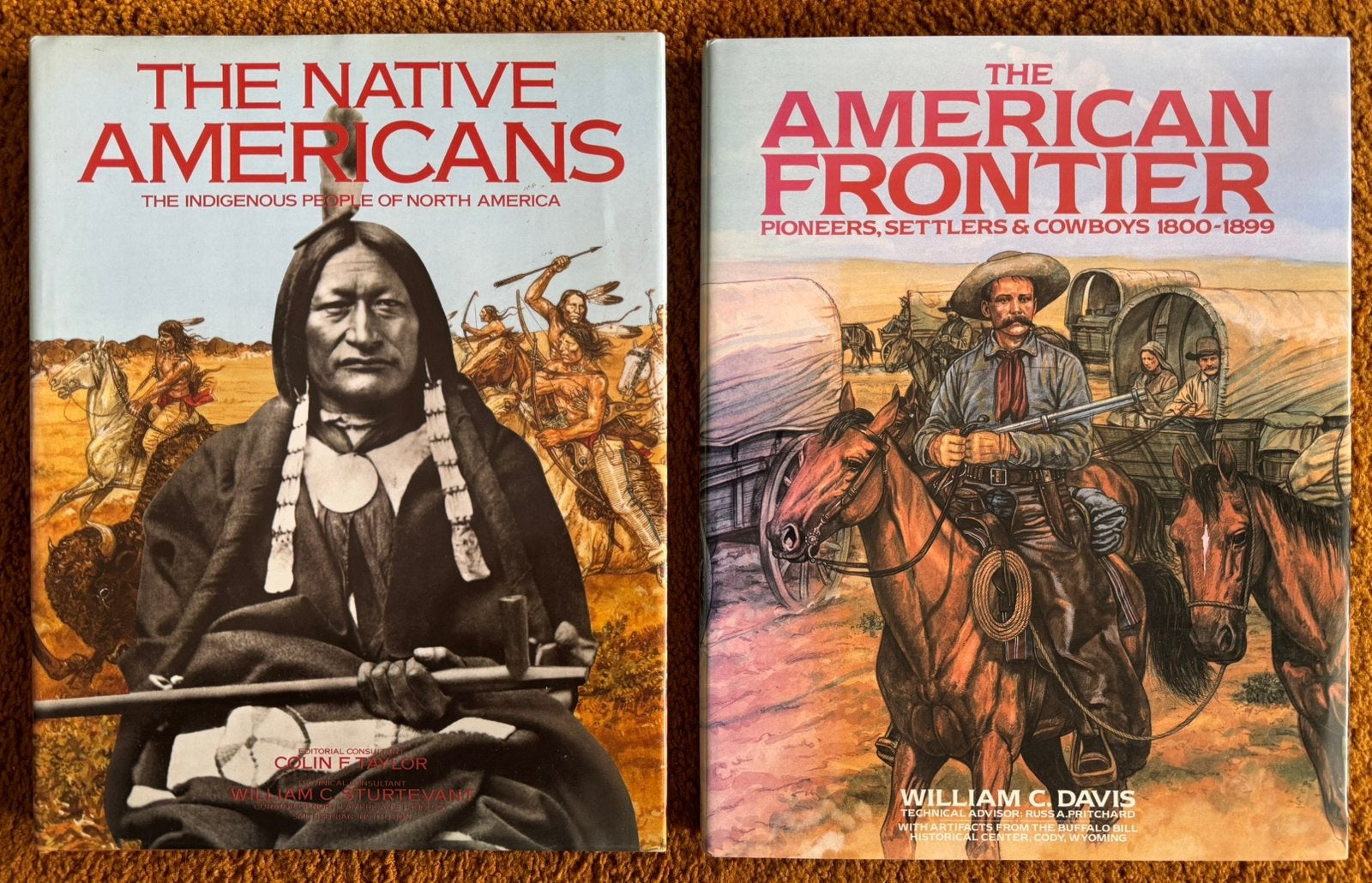 The Native Americans & the American Frontier 2 books english, Boeken, Ophalen of Verzenden