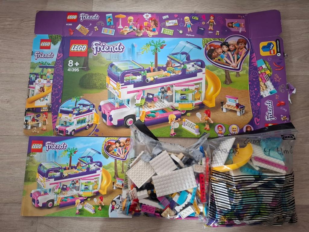 Lego Friends 41395 Vriendschapsbus zgan, Kinderen en Baby's, Speelgoed | Duplo en Lego, Lego, Friends, Ophalen of Verzenden, Zo goed als nieuw