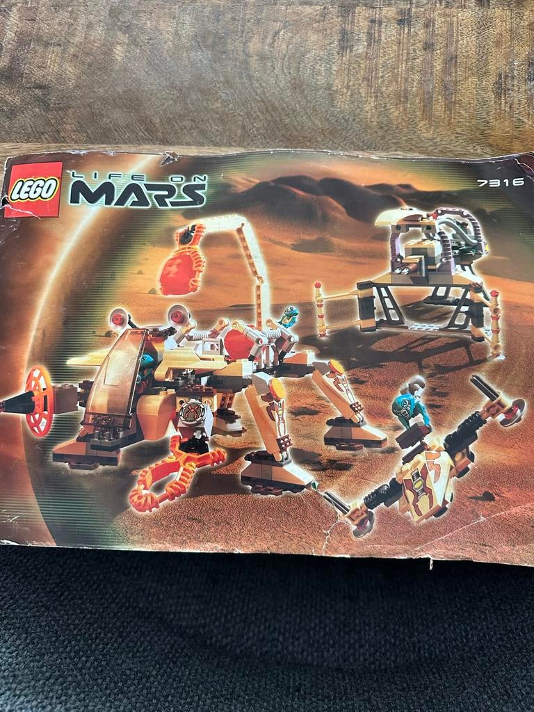Lego Life on Mars 7316 en 7314, Kinderen en Baby's, Speelgoed | Duplo en Lego, Ophalen, Gebruikt, Lego, Overige typen