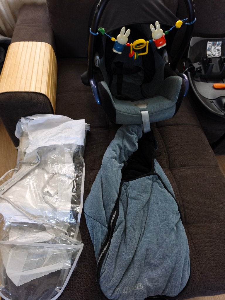 Autostoel 3x, Kinderen en Baby's, Ophalen, Autogordel of Isofix, Gebruikt, 15 t/m 36 kg