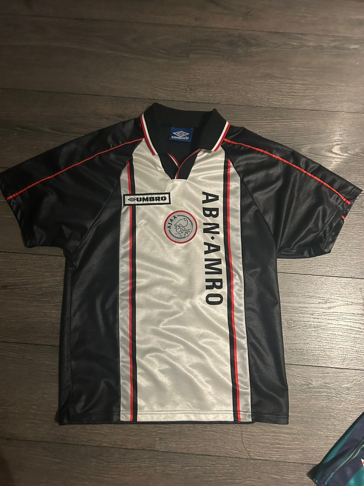 Vintage Ajax Uitshirt 1998/1999 Umbro – Maat XS –, Maat XS of kleiner, Ophalen of Verzenden, Zo goed als nieuw, Shirt