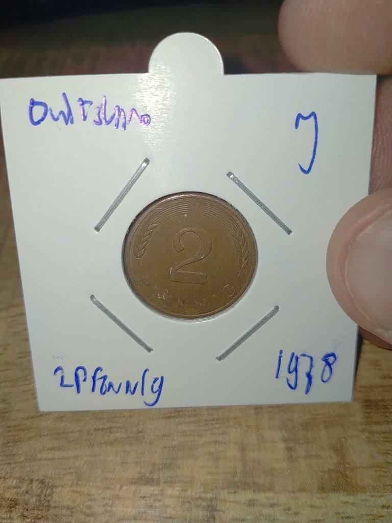 Duitsland 2 Pfennig 1978 J, Verzenden, Duitsland, Losse munt