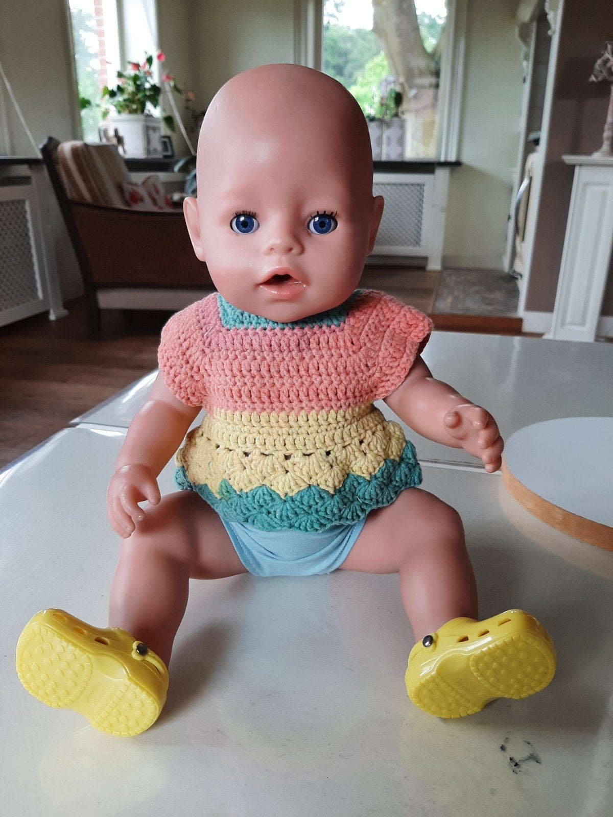 Set crocs baby born pop 43cm, Ophalen of Verzenden, Nieuw