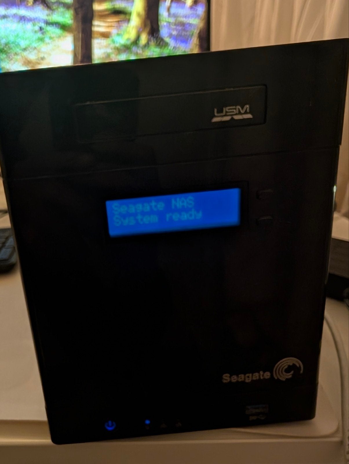 Seagate Business Storage 4-Bay NAS met 3x 1TB HDD, Ophalen of Verzenden, Gebruikt