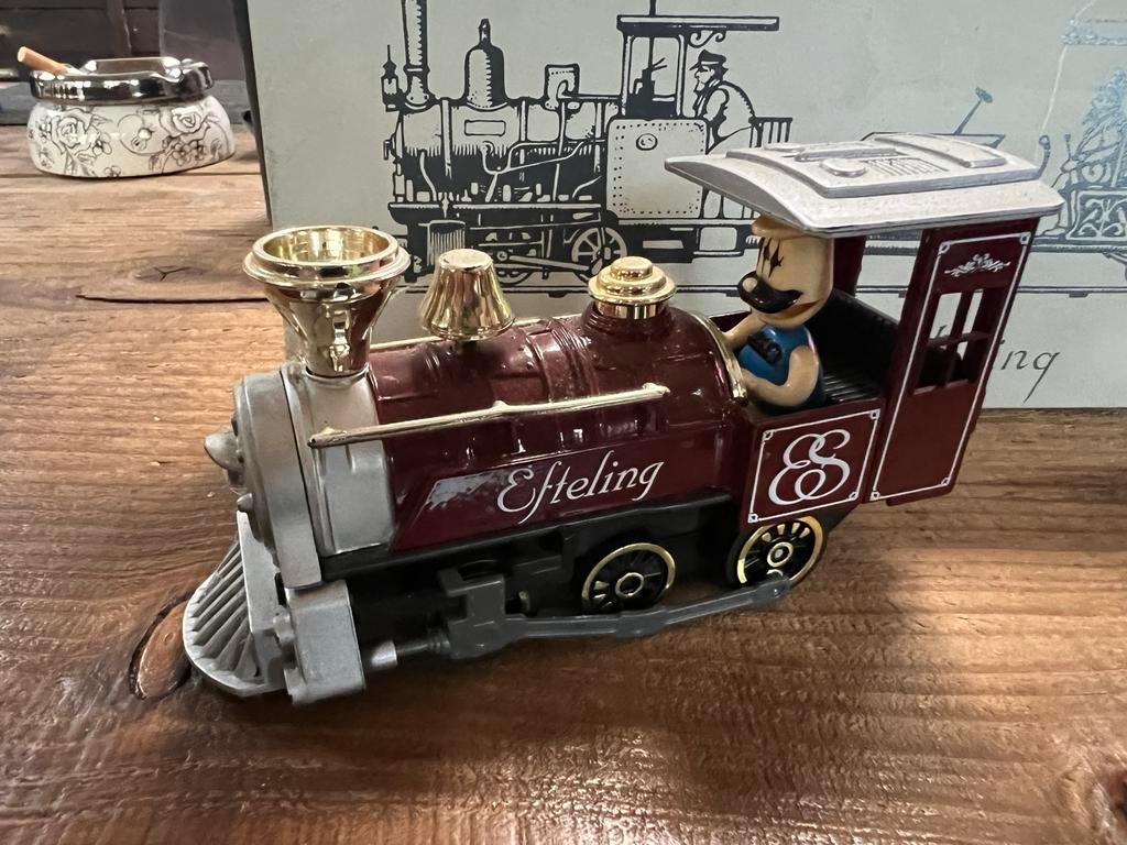 Efteling Trein Beeldje - Vintage Decoratie, Verzamelen, Efteling, Gebruikt, Beeldje of Poppetje, Ophalen