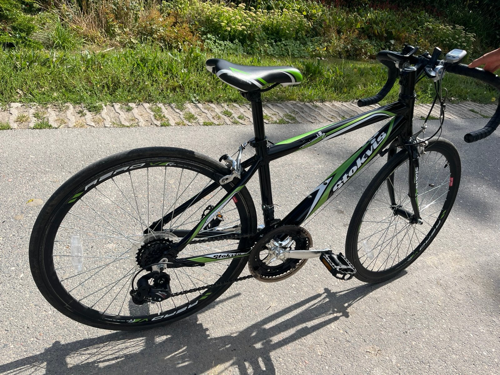 Kinderracefiets, Overige materialen, 10 tot 15 versnellingen, Velgrem, Minder dan 49 cm