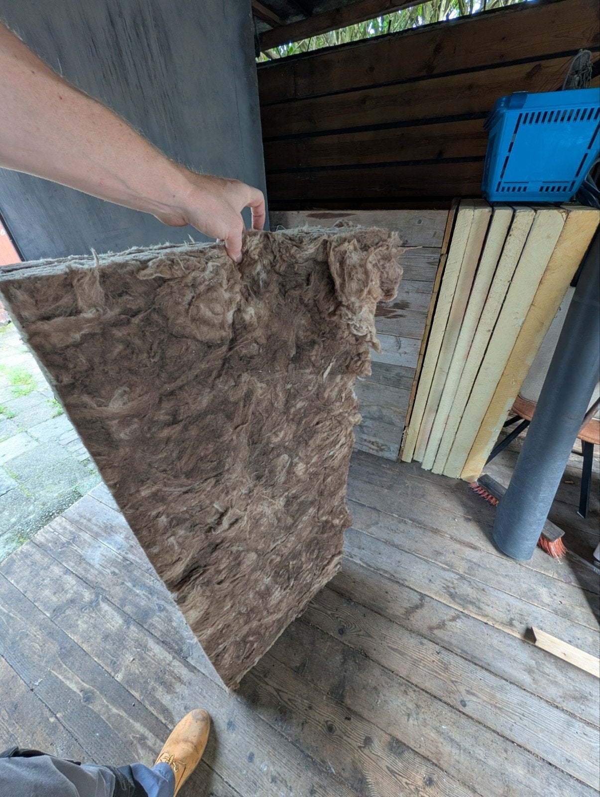3 stuks isolatieplaten 1500x600 mm minerale wol alu plus, Ophalen