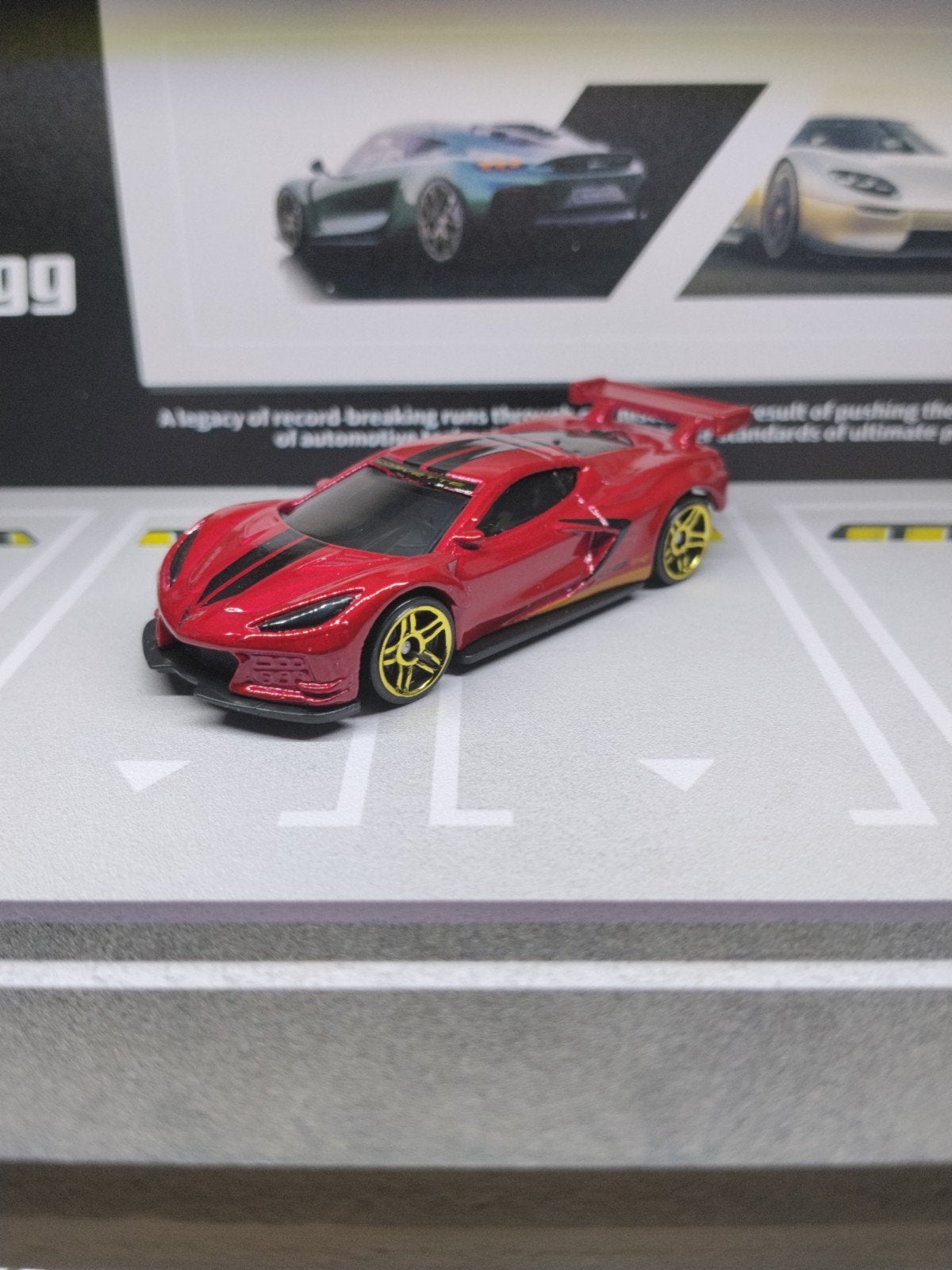 Hotwheels Corvette C8 R hot wheels, Ophalen of Verzenden, Nieuw, Auto