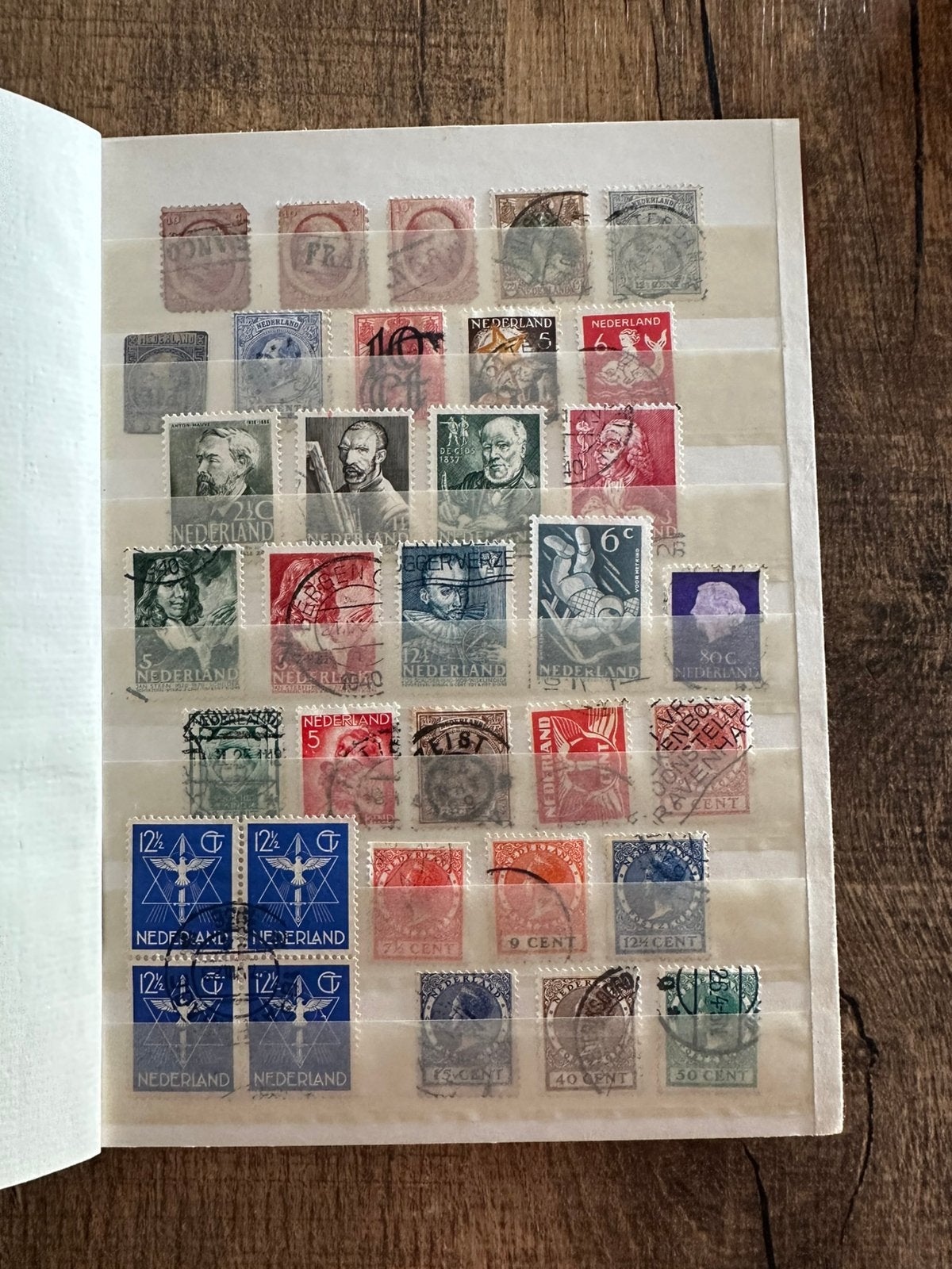 Album oud Nederland, Verzenden, Nederland