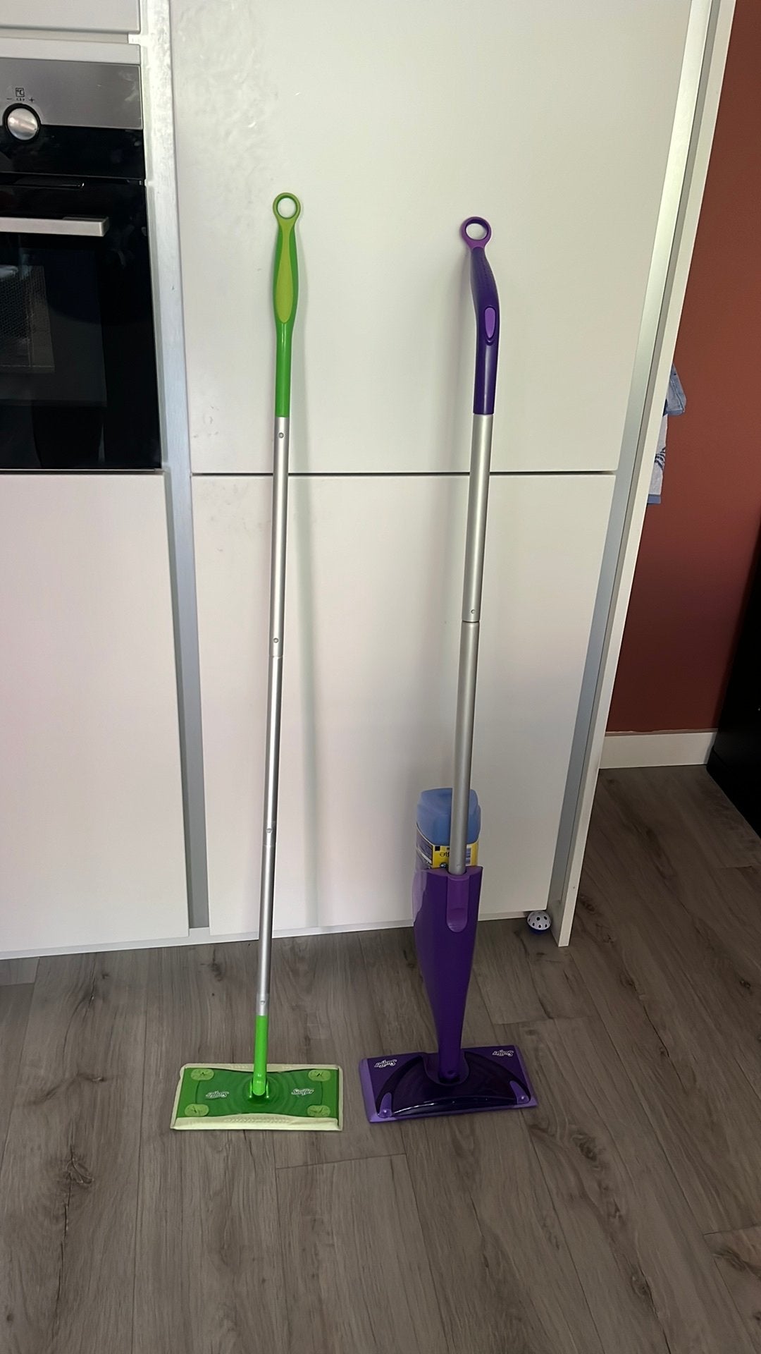 Swiffer Wet Jet & dry setje, Ophalen, Mop of Dweil