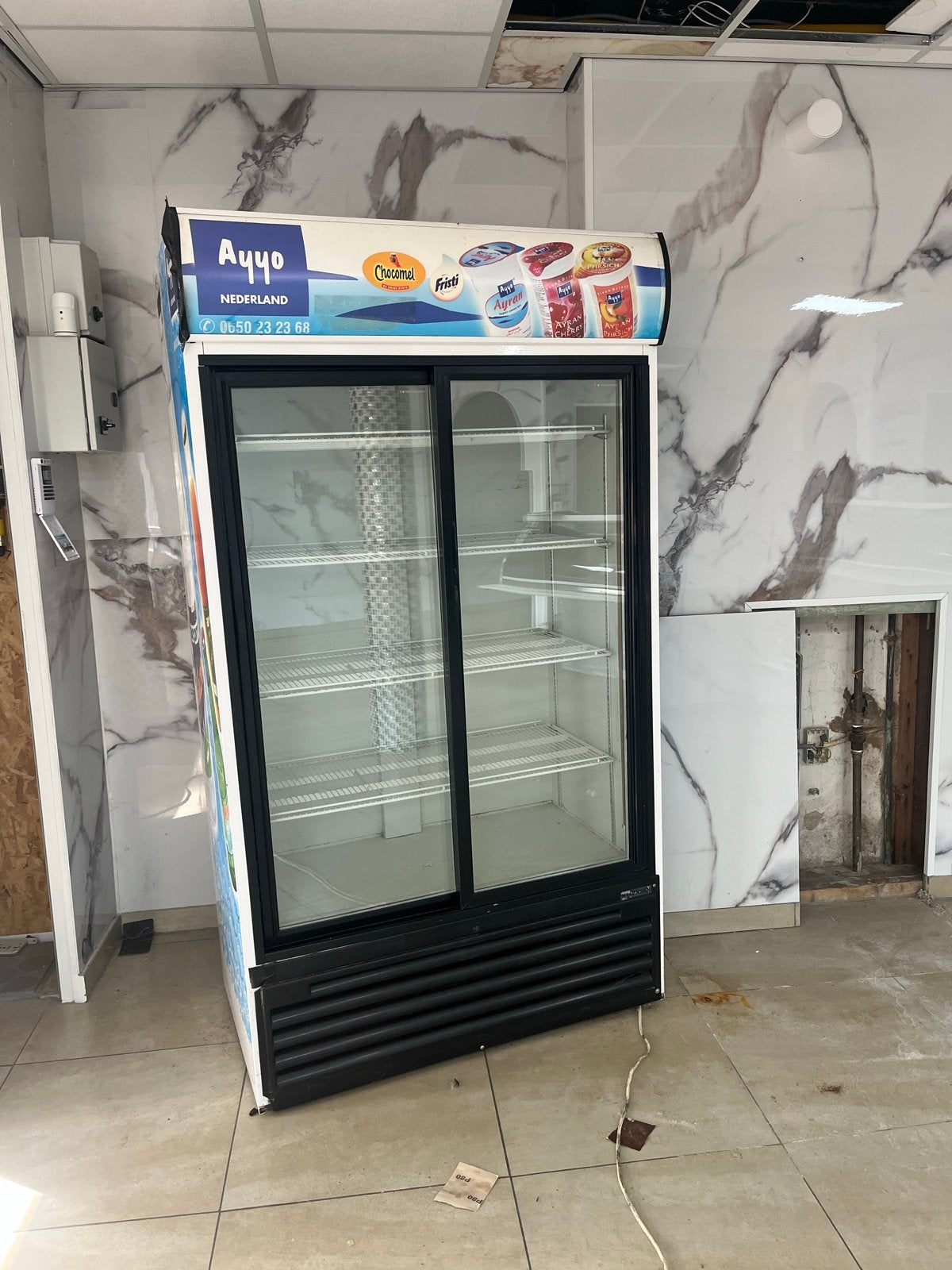 Klimasan horeca / display koelkast, Witgoed en Apparatuur, Ophalen, 200 liter of meer, 60 cm of meer, 160 cm of meer