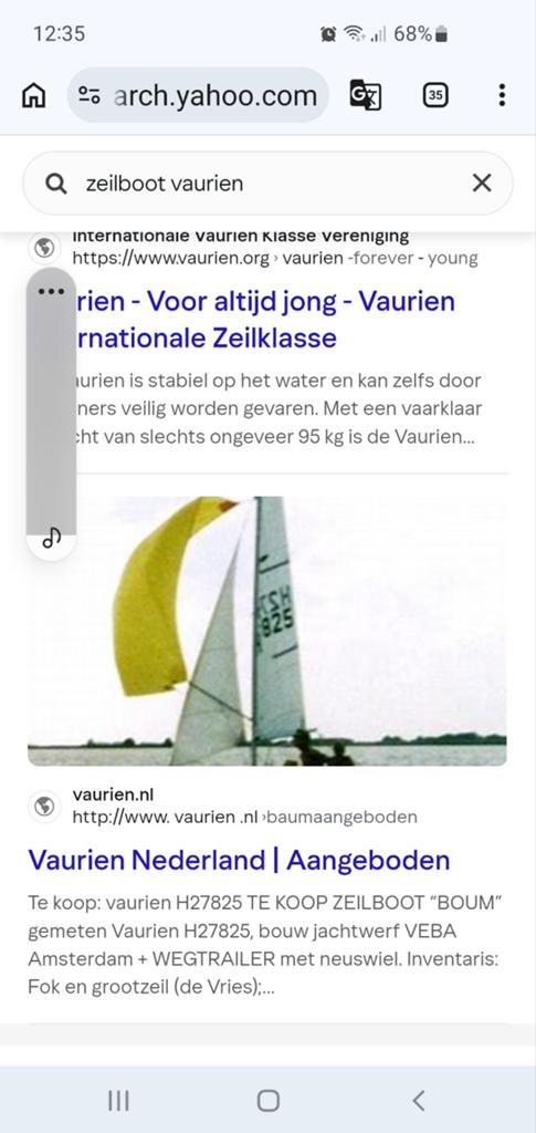 Spinnaker voor Vuariën zeilboot - Zo goed als nieuw, Watersport en Boten, Spinnaker, Minder dan 15 m², Ophalen of Verzenden, Zo goed als nieuw