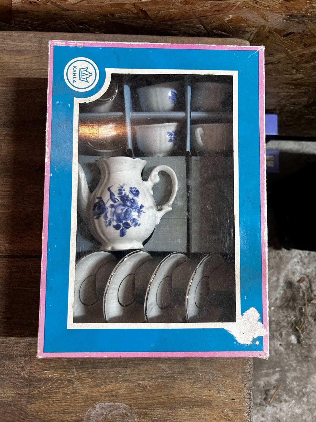 Kahla Porselein Kinderservies - Vintage Speelgoed, Ophalen, Zo goed als nieuw, Overige typen