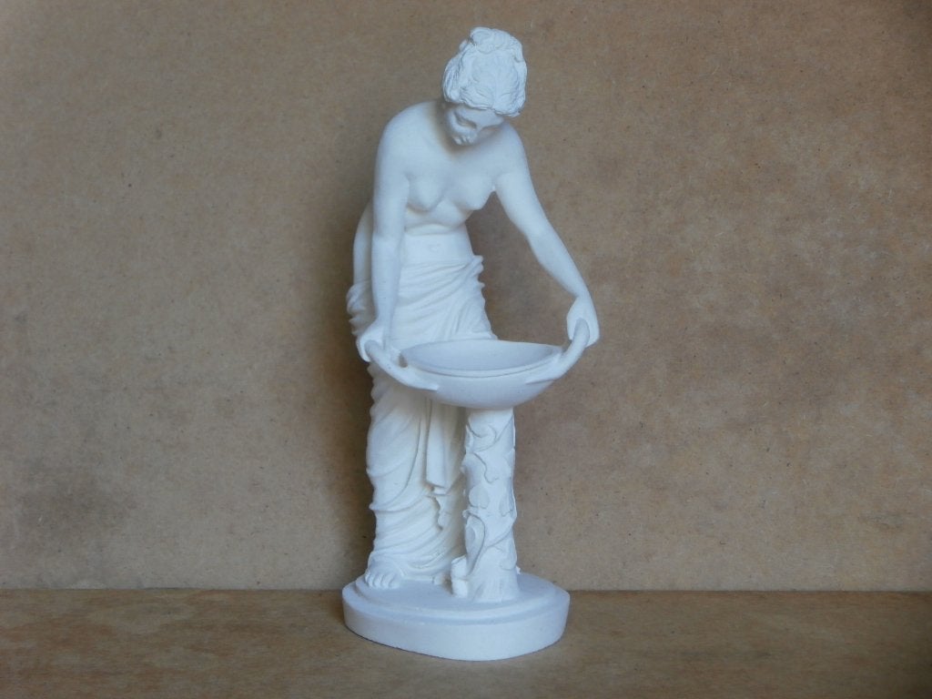 Griekse godin Aphrodite Danaid Danaiden Venus naakte beeldje, Antiek en Kunst, Ophalen of Verzenden, Beeld, Handgemaakt, Klassiek