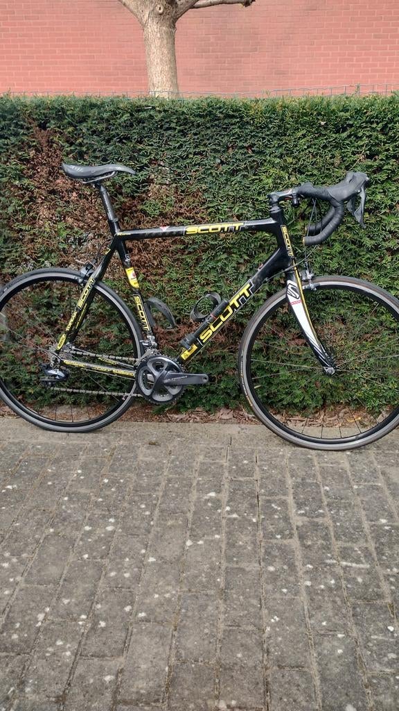 SCOTT ADDICT Team Issue racefiets - Maat XL, Aluminium, Zo goed als nieuw, 57 tot 61 cm, Meer dan 20 versnellingen