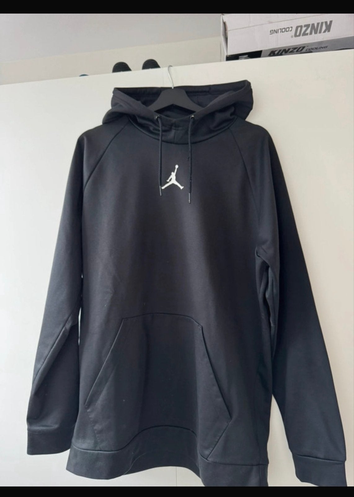 Zwarte Jordan hoodie XL, Ophalen of Verzenden, Gedragen, Maat 56/58 (XL), Zwart