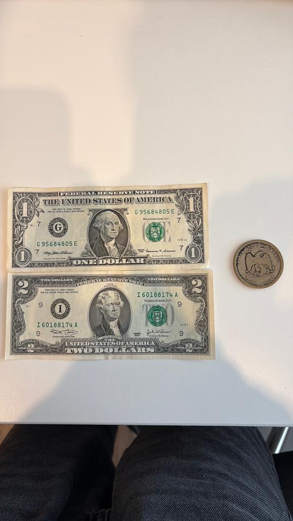 Oud amerikaans geld te koop, Ophalen of Verzenden