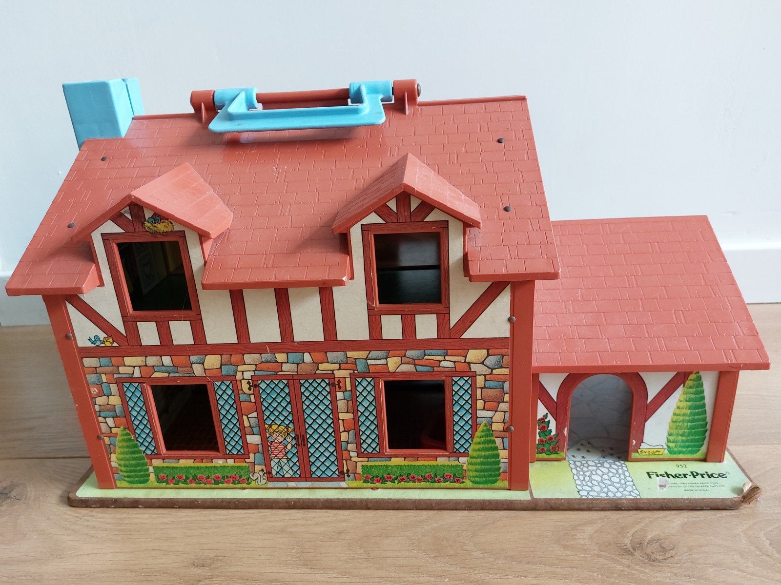 Fisher Price speelgoed huis vintage, Kinderen en Baby's, Speelgoed | Poppenhuizen, Ophalen, Gebruikt, Poppenhuis