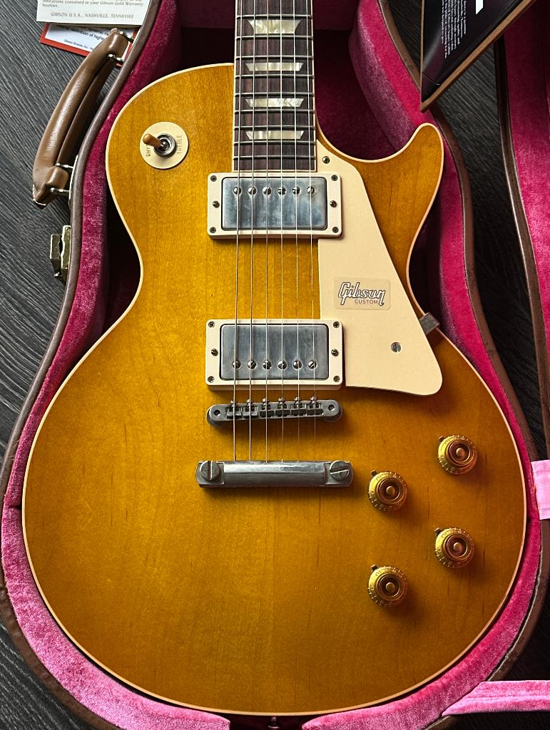 2020 Gibson Les Paul Standard 1958 Historic Lemonburst, Ophalen of Verzenden, Gebruikt, Solid body, Gibson