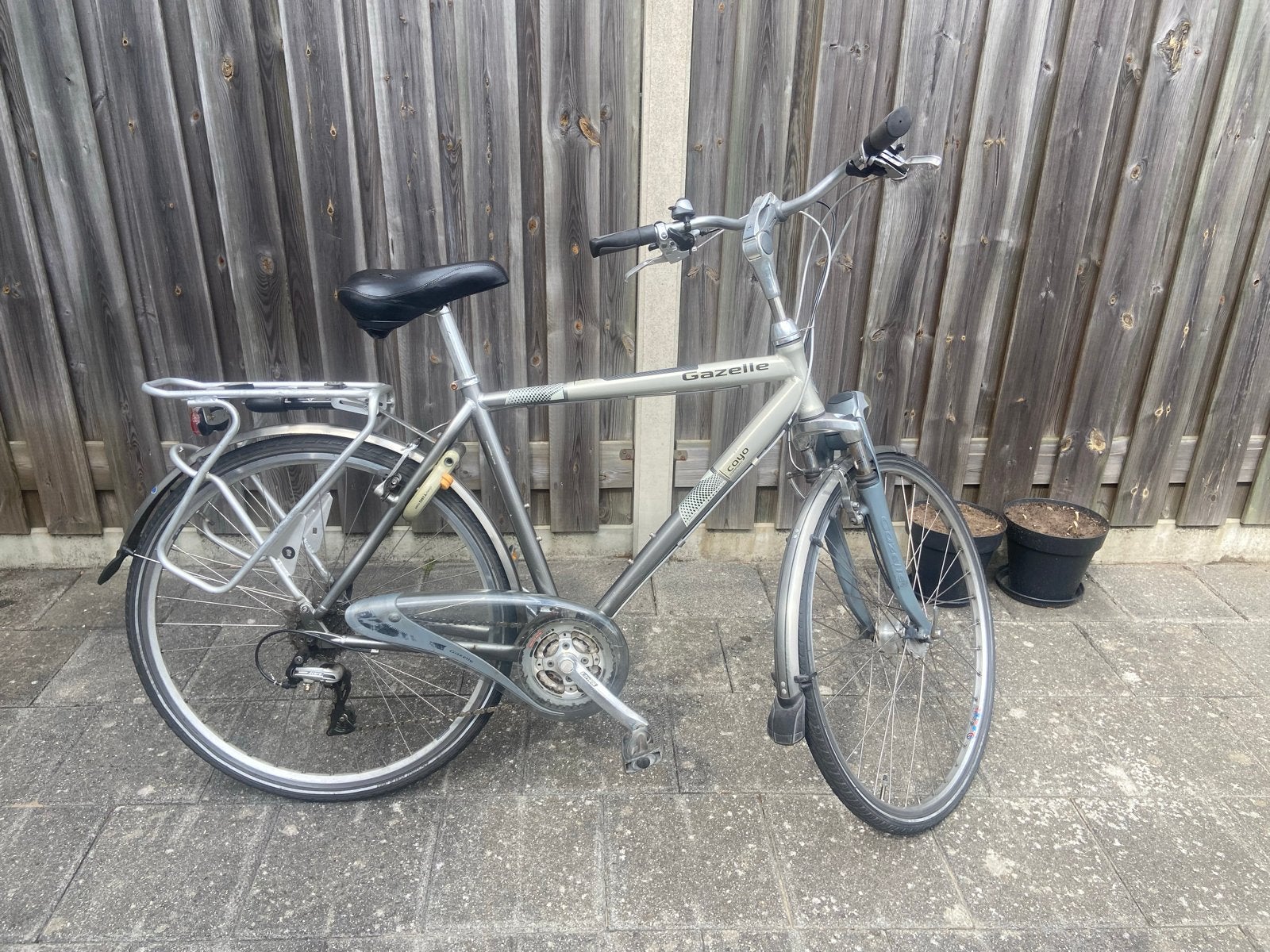 Gazelle herenfiets met 24 versnellingen, Ophalen, Gebruikt, Gazelle, Versnellingen