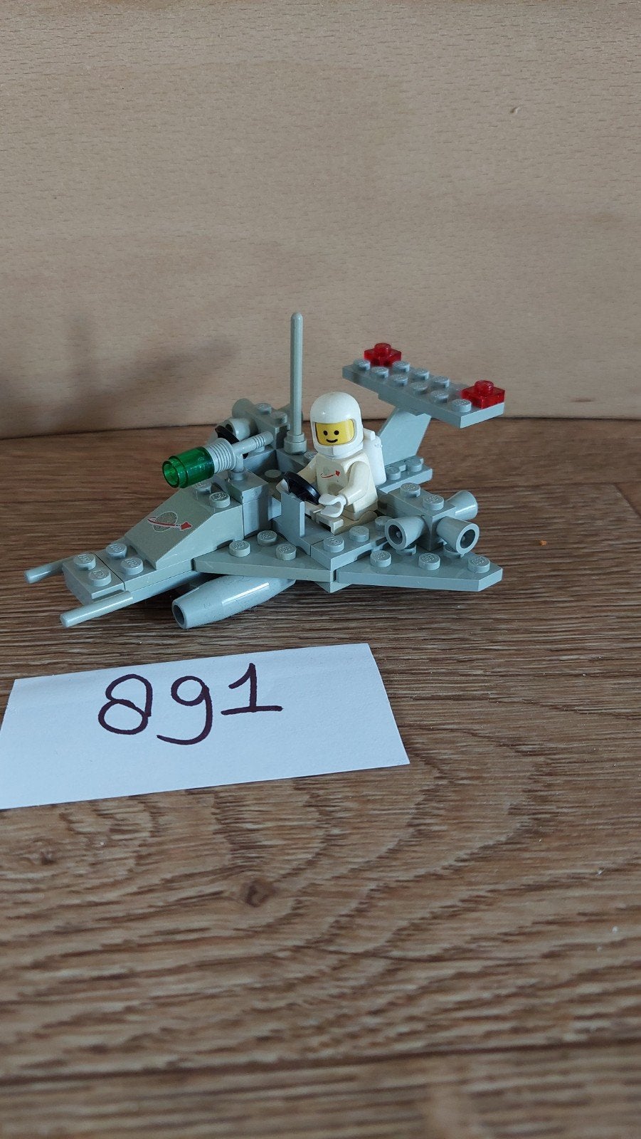 Lego Space Classic 891 - Ruimteschip met Astronaut, Gebruikt, Lego, Ophalen of Verzenden, Space