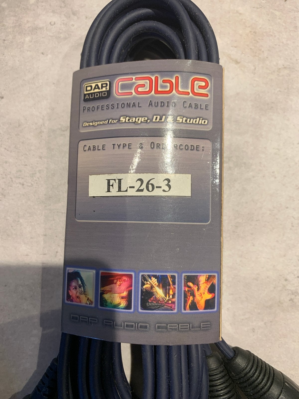 DAP Audio FL-26-3 Professionele Audiokabel (XLR naar RCA), Ophalen of Verzenden, Nieuw, 2 tot 5 meter, Interlink-kabel