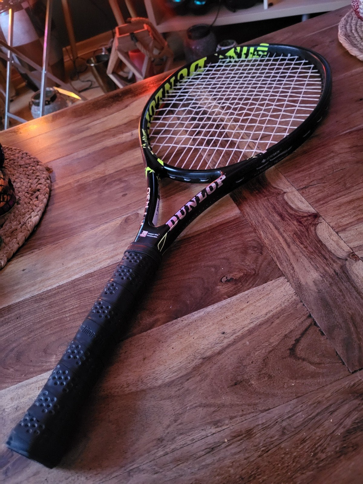 Dunlop NT R6.0 Tennisracket – Ultiem Comfort & Power, Sport en Fitness, Ophalen of Verzenden, Zo goed als nieuw, Racket, L3