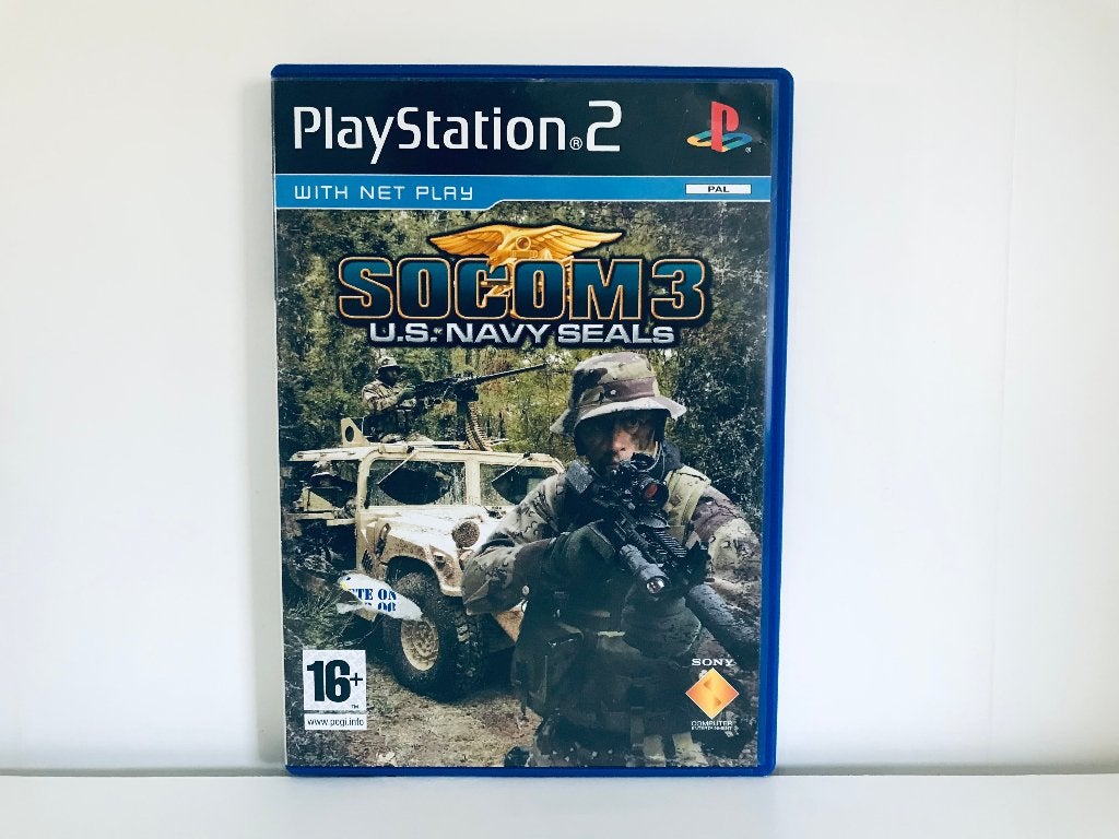 PS2 - SOCOM 3: U.S. Navy SEALs, Shooter, 1 speler, Ophalen of Verzenden, Zo goed als nieuw