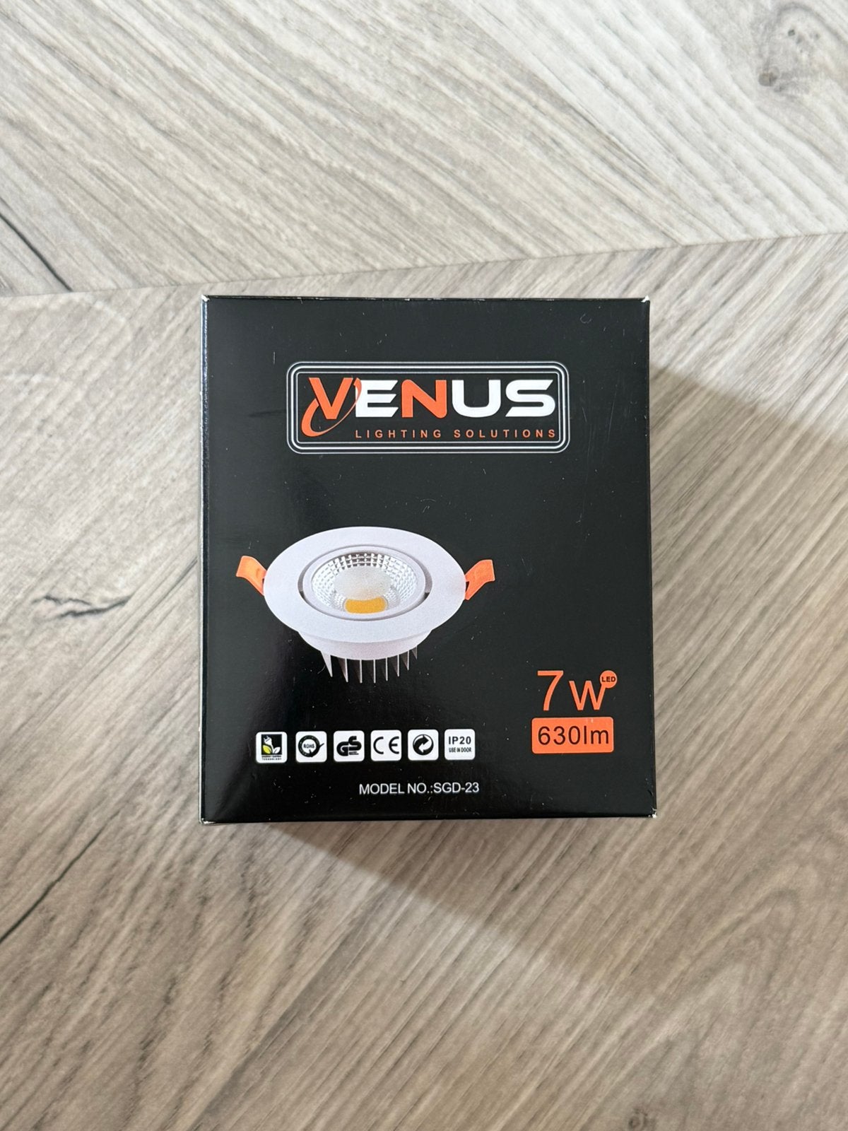 Splinternieuwe partij LED inbouwspot 7W (190 stuks), Huis en Inrichting, Lampen | Spots, Kunststof, Overige merken, Nieuw, Overige fittingen