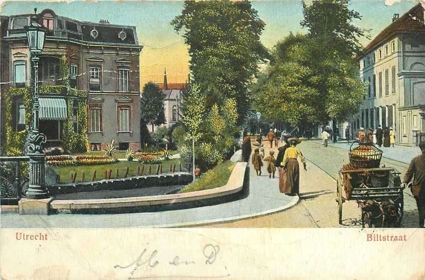 300-425-023 Utrecht Biltstraat, Verzenden, Voor 1920, Utrecht