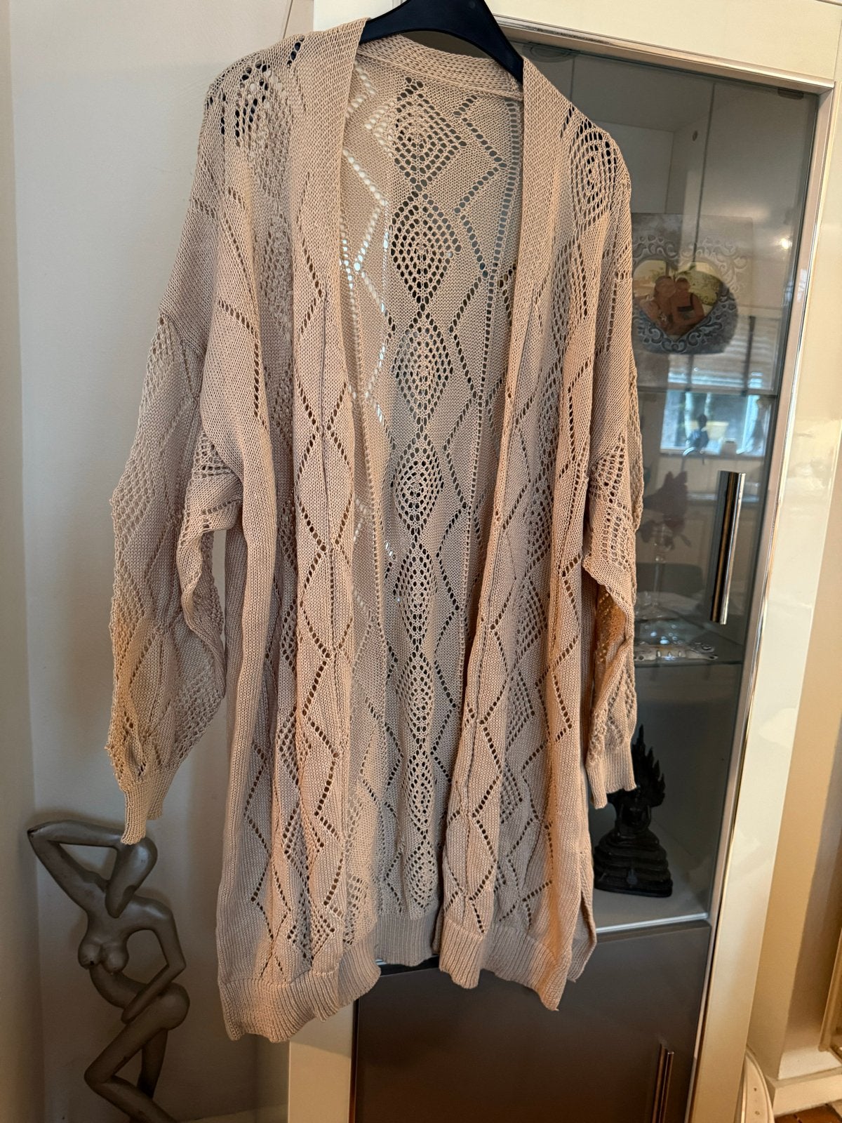 Nieuw Chic Me Vest - Maat 52/54 (4XL) beige, Kleding | Dames, Grote Maten, Nieuw, Trui of Vest, Beige, Ophalen of Verzenden